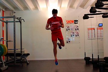 Burpee Jump One Leg Alternato